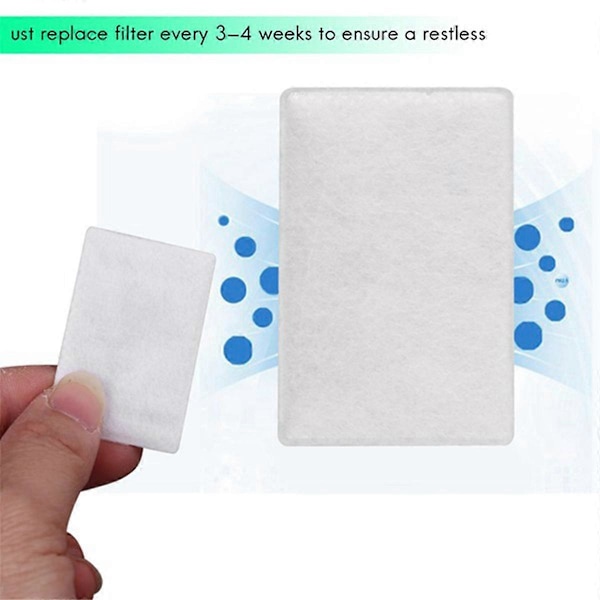 60 stk. Engangs Luftfiltre Premium Engangs Universal Erstatningsfiltre til AirSense 10 AirCu