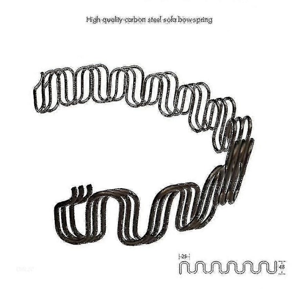 Udskiftningsfjedre til sofastol møbler med clips, 40cm 45cm 50cm 55cm 60cm G 45cm