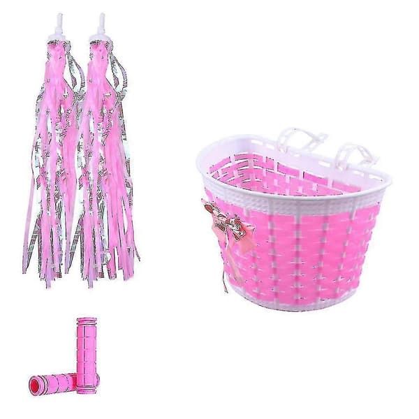 1 Set Barncykelkorg Streamers Styrskydd Barntillbehör