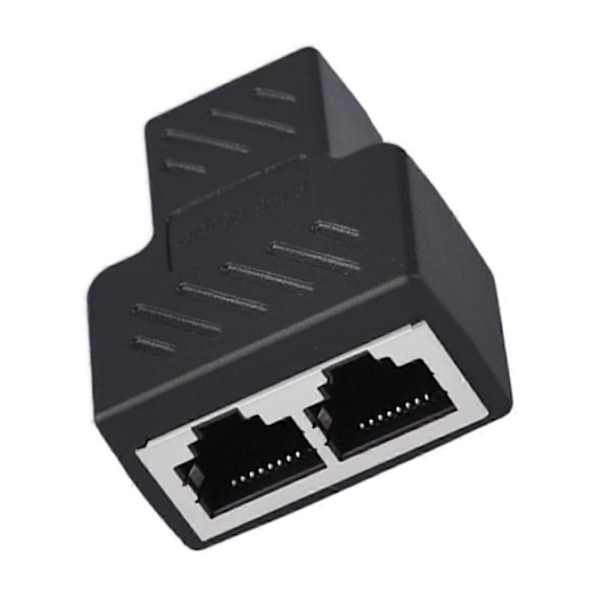 1 til 2-veis RJ45 Hunn Splitter Adapter LAN Ethernet Nettverkskabel Kobling