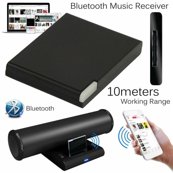 Bluetooth 5.0 lydmottaker 30-pin Black