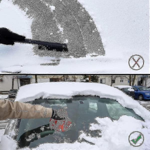 Snøskrape, bilisskrape bilvindusskuff frontrute snøskrape