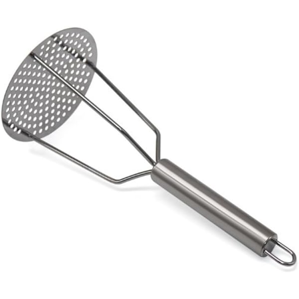 Potato Masher Stainless Steel Potato Masher Fruit and Meat Masher with Ergonomic Handle,Perfect for Bean, Vegetable, Fruits