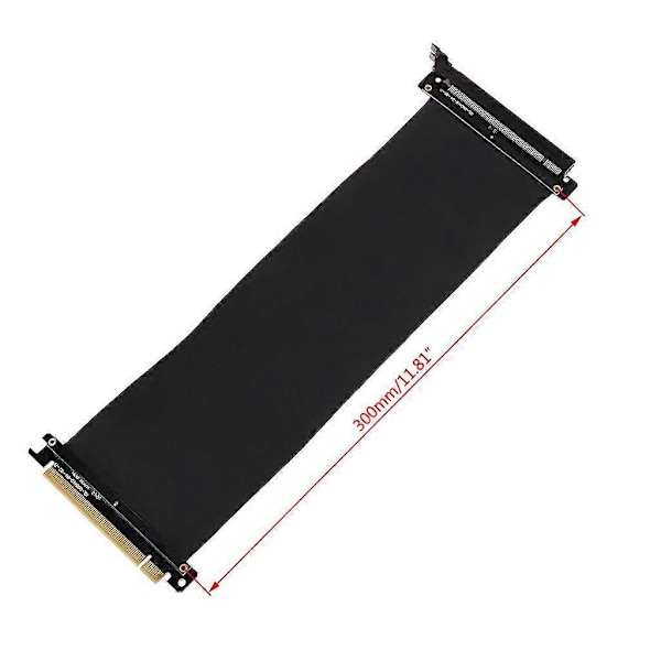PC Grafikkort Konnektor PCI-E 3.0 16X Fleksibelt Kabel Adapter Nem at Bruge