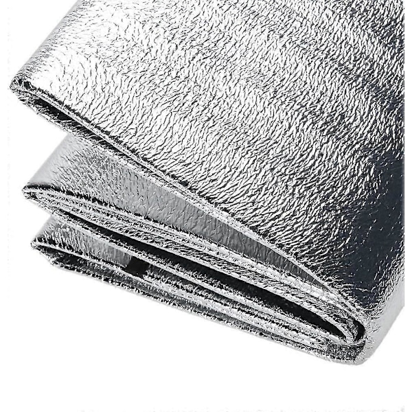 Aluminiums Isoleringsmåtte Skummåtte Liggeunderlag Til Camping Isoleringsmåtte Foldbar Teltmåtte Gulvunderlag Termisk 2MX2M