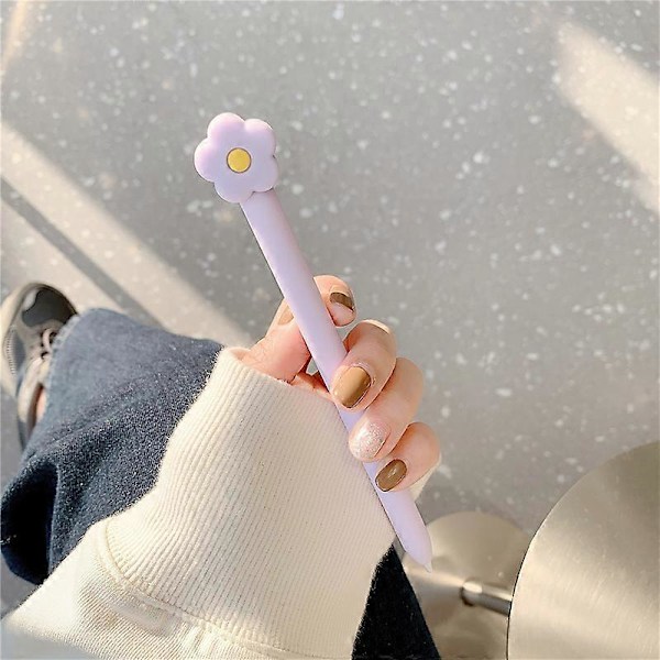 Kawaii Söpöt Pehmeät Silikonikotelot Apple Pencil 1 2 Gen -kynälle Tablet Kosketuskynän Suojus Pudotussuoja Apple Pencil 1./2. sukupolvelle 1st Case Blue Horse