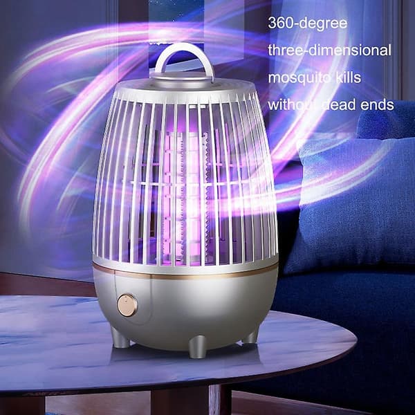 LED Svamp Myggdödare Blå