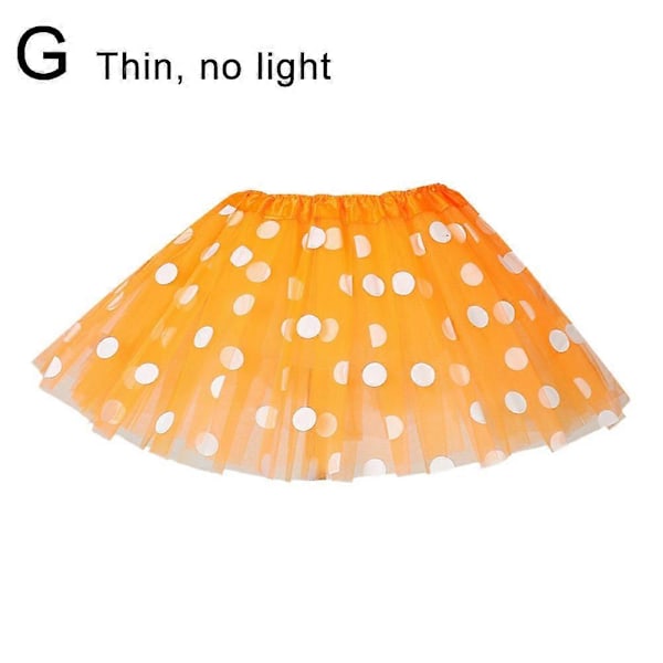 Tutu-kjol för barn Shaggy-kjol för barn Mesh-kjol White