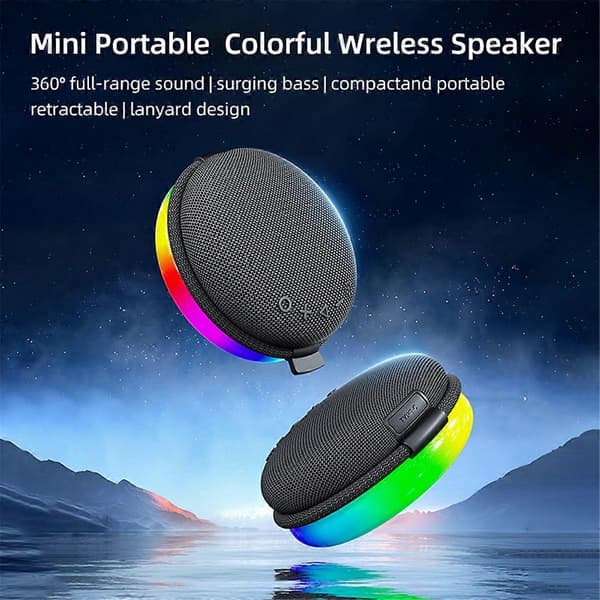 LED-valo RGB Bluetooth-kaiutin