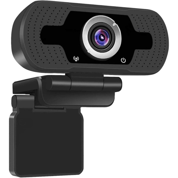 1080p webkamera med mikrofon, pc stasjonær bærbar pc usb webkamera for videosamtaler, konferanser, streaming
