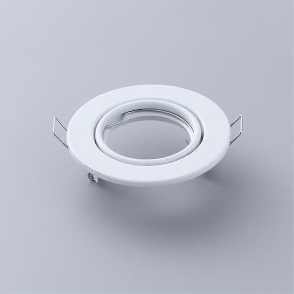 10 stk. runde GU10 innfelte downlight-erstatningssett