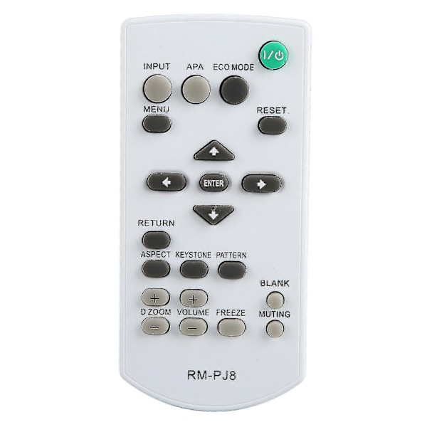 Erstatningsfjernkontroll for Sony VPL-projektorer - RM PJ8