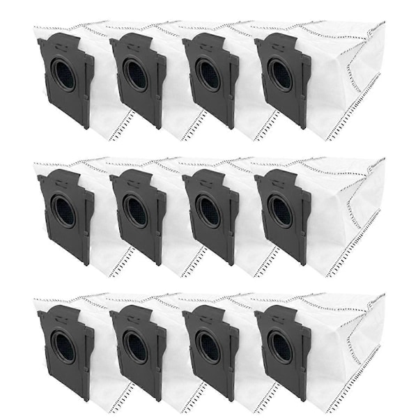 12 KPL Pölypussi L10s Plus, L10s Pro Ultra Heat, X30 Ultra, X30 Pro, S30 Pro Ultra, X40 Ultra, X4 -malleille