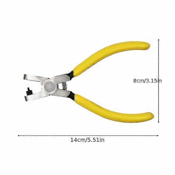 1kpl Universaali rannekellon rannekkeen rei'itin, rei'itystyökalu, reikäpihdit 2.0mm