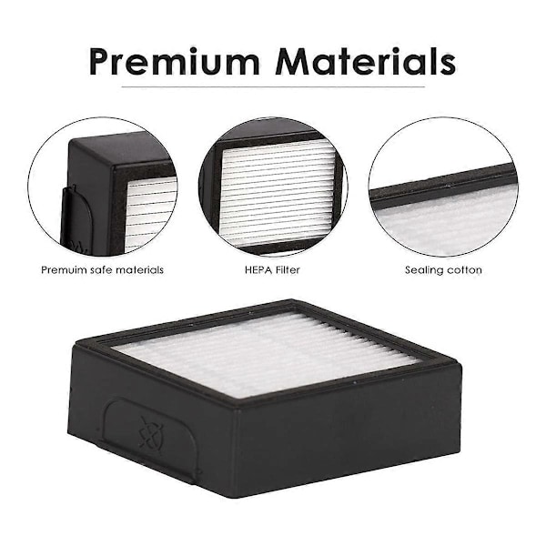 16 stk. Udskiftnings HEPA-filter til iRobot Roomba Combo J7+ J9+