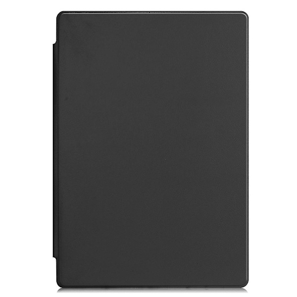 Custer Textur Läderfodral för Microsoft Surface Pro 7 Black