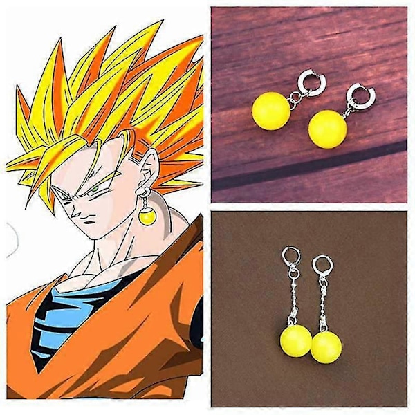 1 Par Hängande Örhängen Takerlama Vegetto Potara Örhängen Son Goku Zamasu Örhängen Style 11 1 Pair