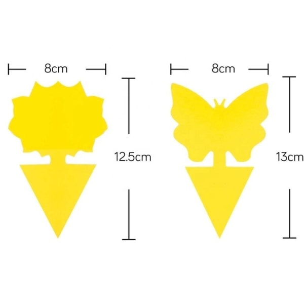 20-pak Fluefangere - BUTTERFLY - Søte og effektive FJÄRIL