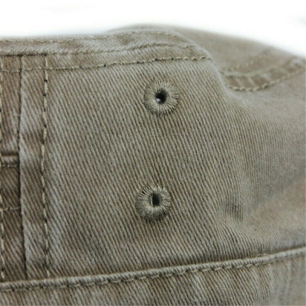 Herr Dam Kamouflage Arméhatt Camo Militär Kadett Combat Keps navy blue
