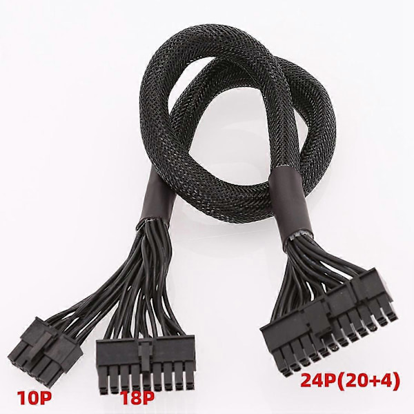10+18-Pin til 24-Pin Modulær Strømkabel for RM550X RM650X RM750X RM850X RM850X RM1000X