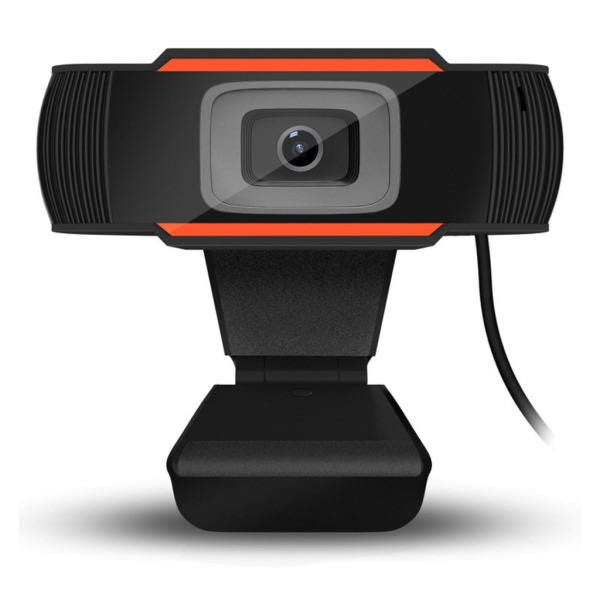 720P datakamera med høy oppløsning 5 millioner piksler innebygd mikrofon USB stasjonær datamaskin webkamera 180° roterbart