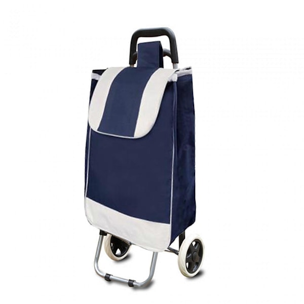 Indkøbsvogn Erstatningstaske Stor Kapacitet Oxford Stof Vandtæt til Brugsvogn Slidstærk med Sidelommer og Baglomme Trolley Taske Style E