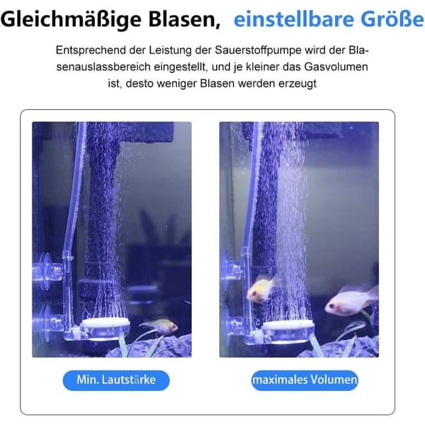 Akvarium luftstein, luftdiffusor for akvarier, boblestein brukt i akvarier og hydroponiske pumper