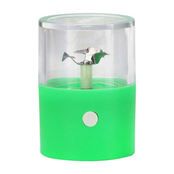 Elektrisk Kvarn Mini Kryddkvarn USB Uppladdningsbar Torr Örtkvarn Lätt att Bära för Kök Hem Green
