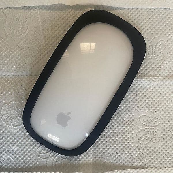2 stk. Erstatningsdeksel og beskyttelse for Apple Magic Mouse for Magic Mouse 1 & 2 - Svart
