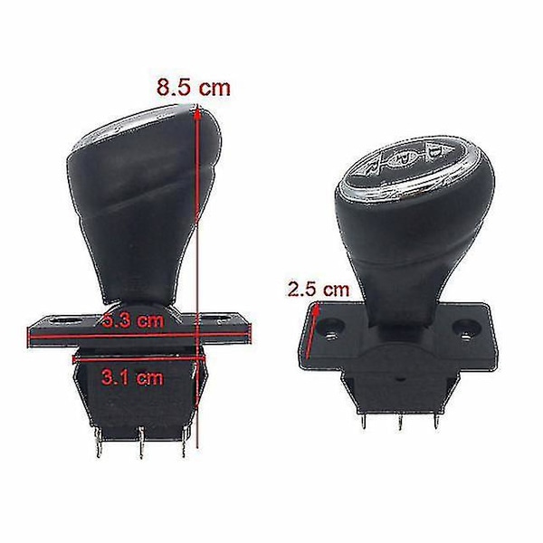 Elektrisk bryter for barnebil, fremover stopp tilbake joystick for barnebil, fotpedal gassbryter RC bil strømbryter A