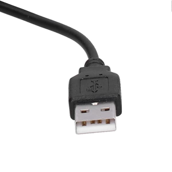 USB Switch Forlængerkabel Han til Hun 28AWG Elektronisk Tilbehør til Ventilator LED