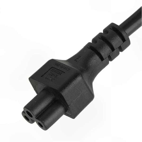 Strømkabelsplitter IEC C14 Han til C13 og C5 Hun Adapter 10A 250V Y-Split Kabel