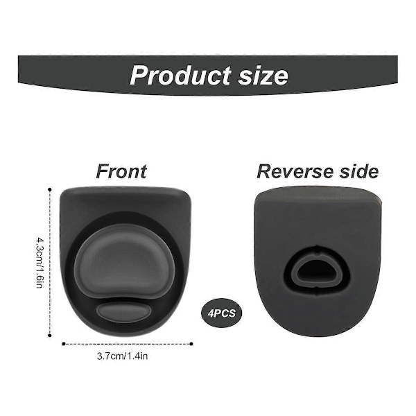 4 stk. erstatningspropp for Owala FreeSip 24Oz 32Oz, reservedeler for vannflasketopplokk