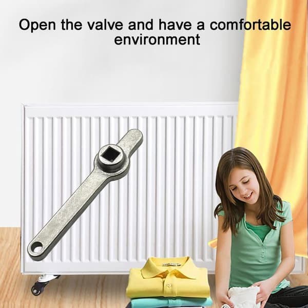 Universal radiatornøkkel, 5 mm, rustfritt stål