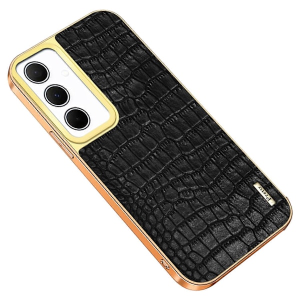 Samsung Galaxy A35 5G -kotelo, 6D-galvanointi, krokotiilinnahkajäljitelmä Multicolor Style B