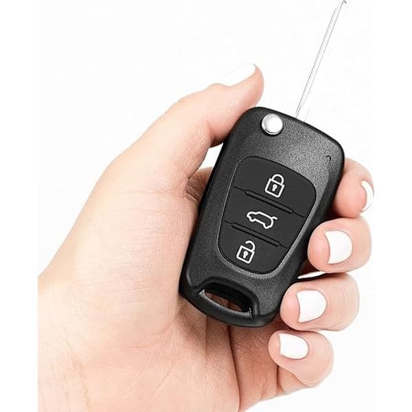 Nøglehus / Alarmboks til Hyundai & Kia - 3 knapper 2-Pack