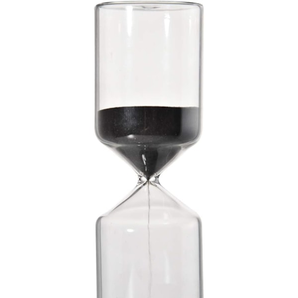 Timeglass, sylinderformet 30 minutters sandklokke sandtimer glass hjem ornamen bursdagsgave