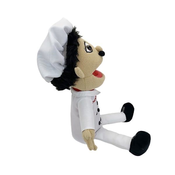 Jeffy Dockteater Plyschleksak, Jeffy Dockteater Liten Leksak, Rolig Buskis Dockteaterleksak Med Rörlig Mun, För Barn Pojkar Flickor Rollspel Chef PP 40CM
