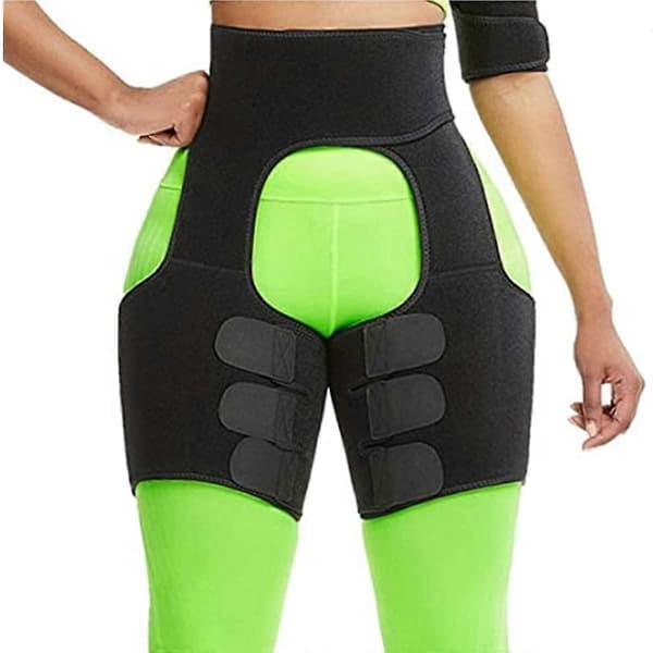 Höftstöd Lårkompressionsärm Sciatica Stöd Wrap För Dragna Quadriceps Lårmuskel Höftböjarstam Ljumske Höftstöd Hamstring Kompression Sl