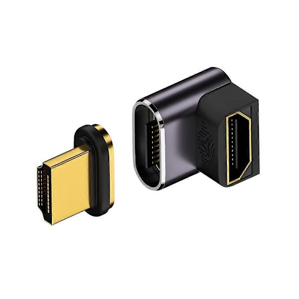 8K Magnetisk Adapter Nem Plug & Play Magnetisk Adapter Understøtter UHD2.1 8K60Hz Reverse side