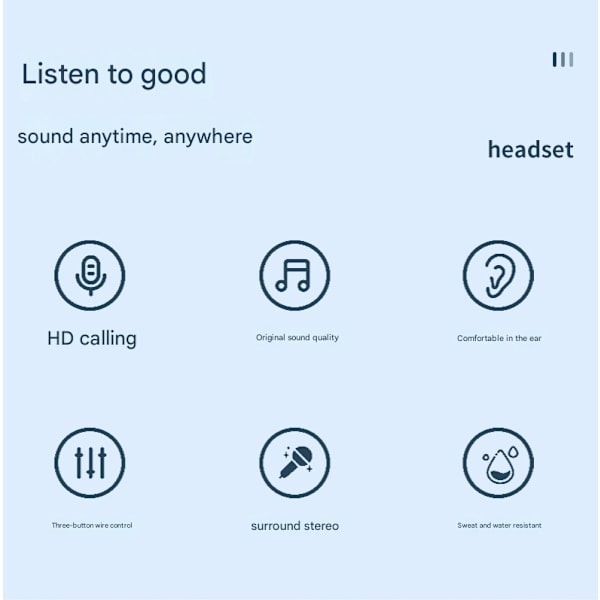 Lightning-yhteensopivat kuulokkeet iPhonelle äänenvoimakkuuden säädöllä ja mikrofonilla, valkoinen