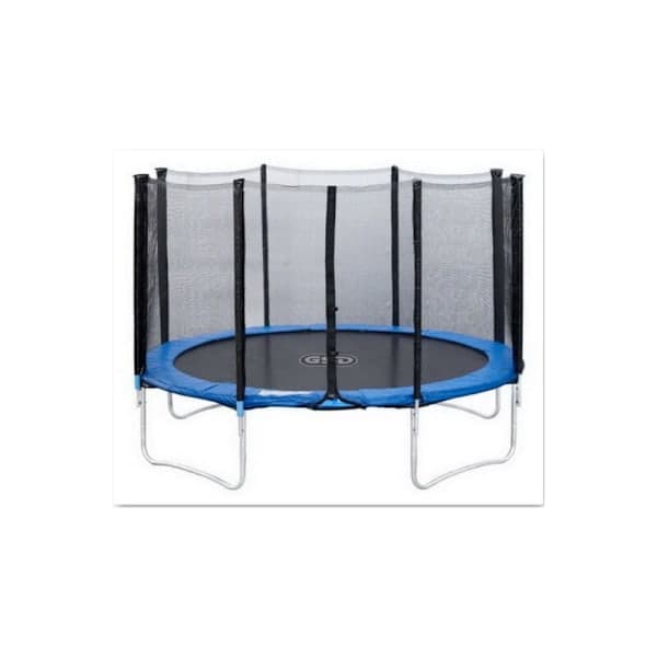 Trampolinkantbeskyttelse - Diameter: 183cm - Blå - UV-resistent - Rivefast - Beskyttende tilbehør