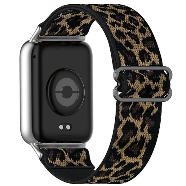 Älykellon ranneke Xiaomi Redmi Watch 5 4 Xiaomi Smart Band 9 Pro 8 Pro Nylon joustava punottu Multicolor Leopard Print