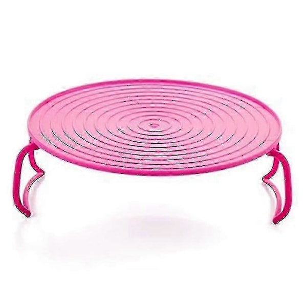 Multifunktionel mikrobølgeovn Sh og dampstativ Pink