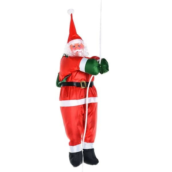 Julemanden på en stige 150*90 cm Julepynt Jul