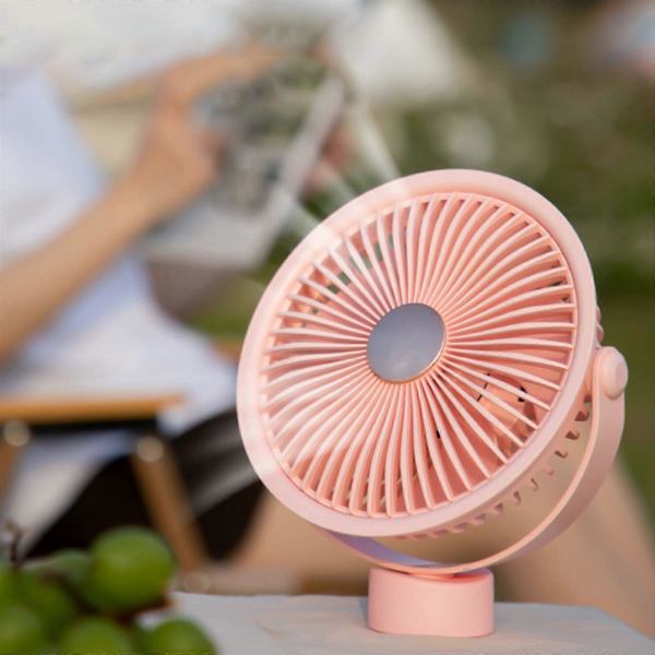 7.4'' Kannettava Pöytätuuletin Kattotuuletin Retkeilytuuletin Kattotuuletin Kesärannalle Pink