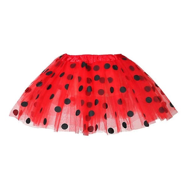 Børne Tutu Nederdel Børne Pjusket Nederdel Mesh Nederdel Red