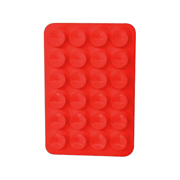 5 kpl Silikoninen Imu-Puhelinkuoren Kiinnitystarra, Yhteensopiva Iphone- ja Android-Puhelinkuorien Kanssa, Handsfree-Mobiilitarvikepidike Fk red