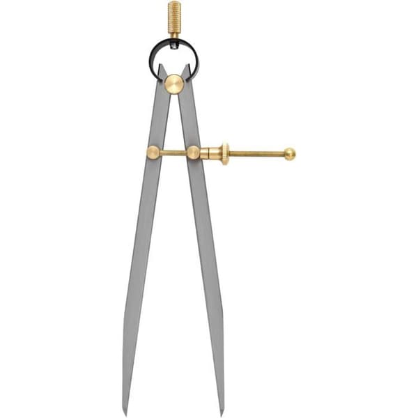 Tørrpunktpasser, vingedeler, 250 mm
