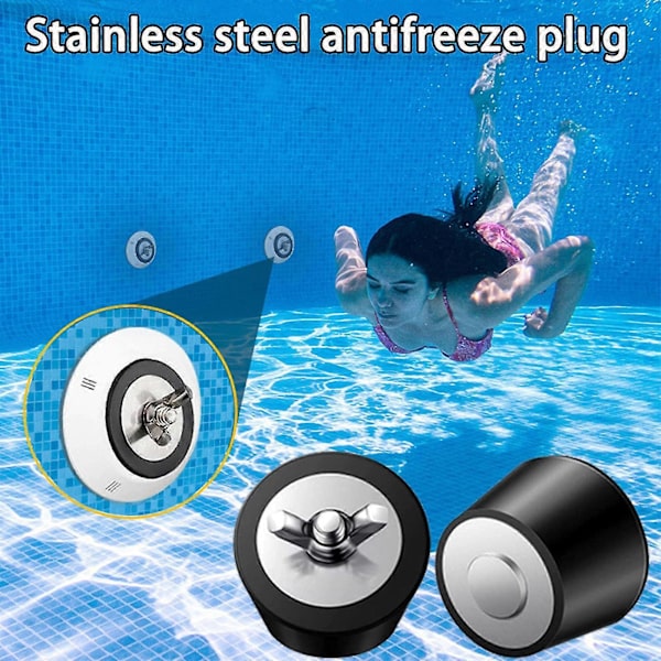 Pool Vinterförslutning Pool Läcksäker Vinter Expansionsplugg Gummi 51